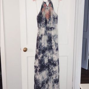 ✌🏼Flying Tomato 🍄Tie-Dyed Halter Maxi Dress✌🏼